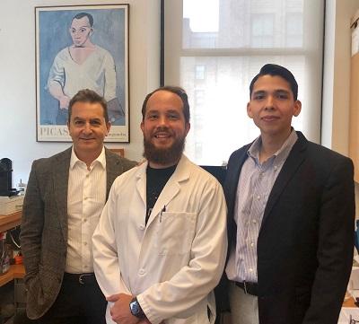 MESA MIND Team – from left to Right - Dr. Luchsinger, Fernando Ceballos, Richard Benitez