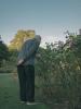 Elderly person outside